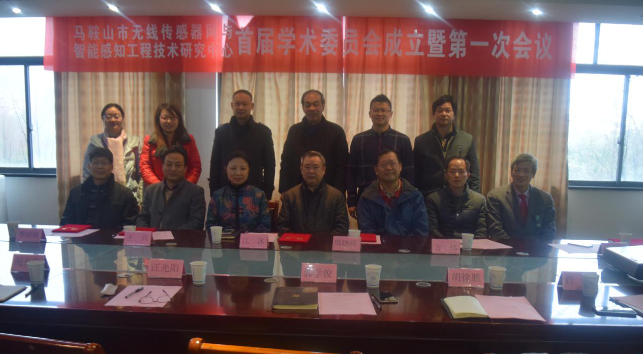 马鞍山市无线传感器与智能感知工程技术研究中心首届学术委员会成立暨第一次会议在今年会召开